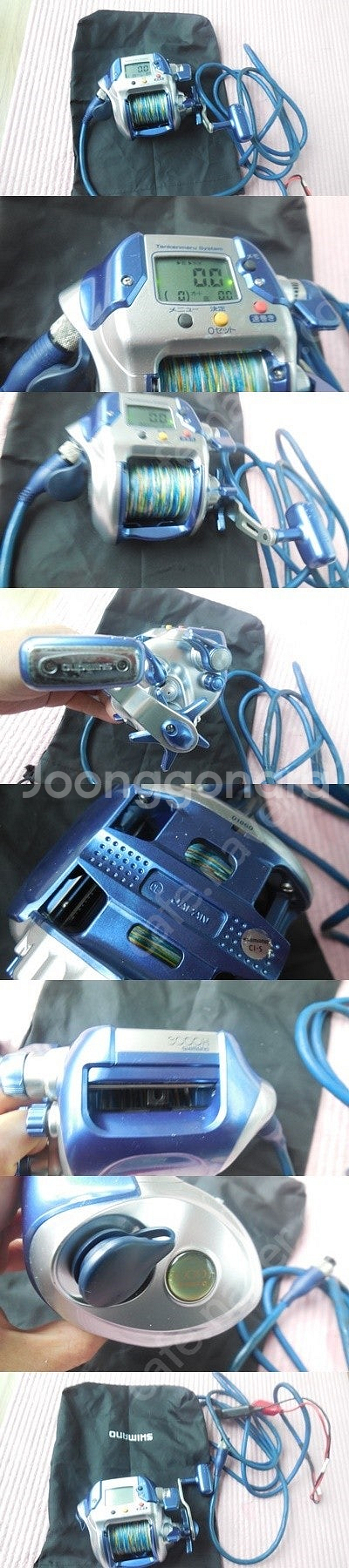 다이와 시마노 전동릴 각각--3